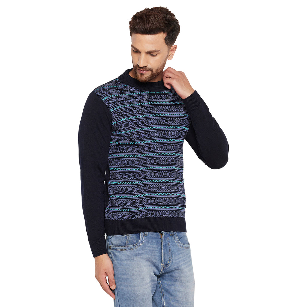 Duke Urban Men Full Sleeve High Neck Sweater (SDS8086)