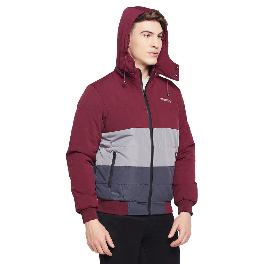 Duke Urban Men Full Sleeve Hooded Jacket (SDZ866)