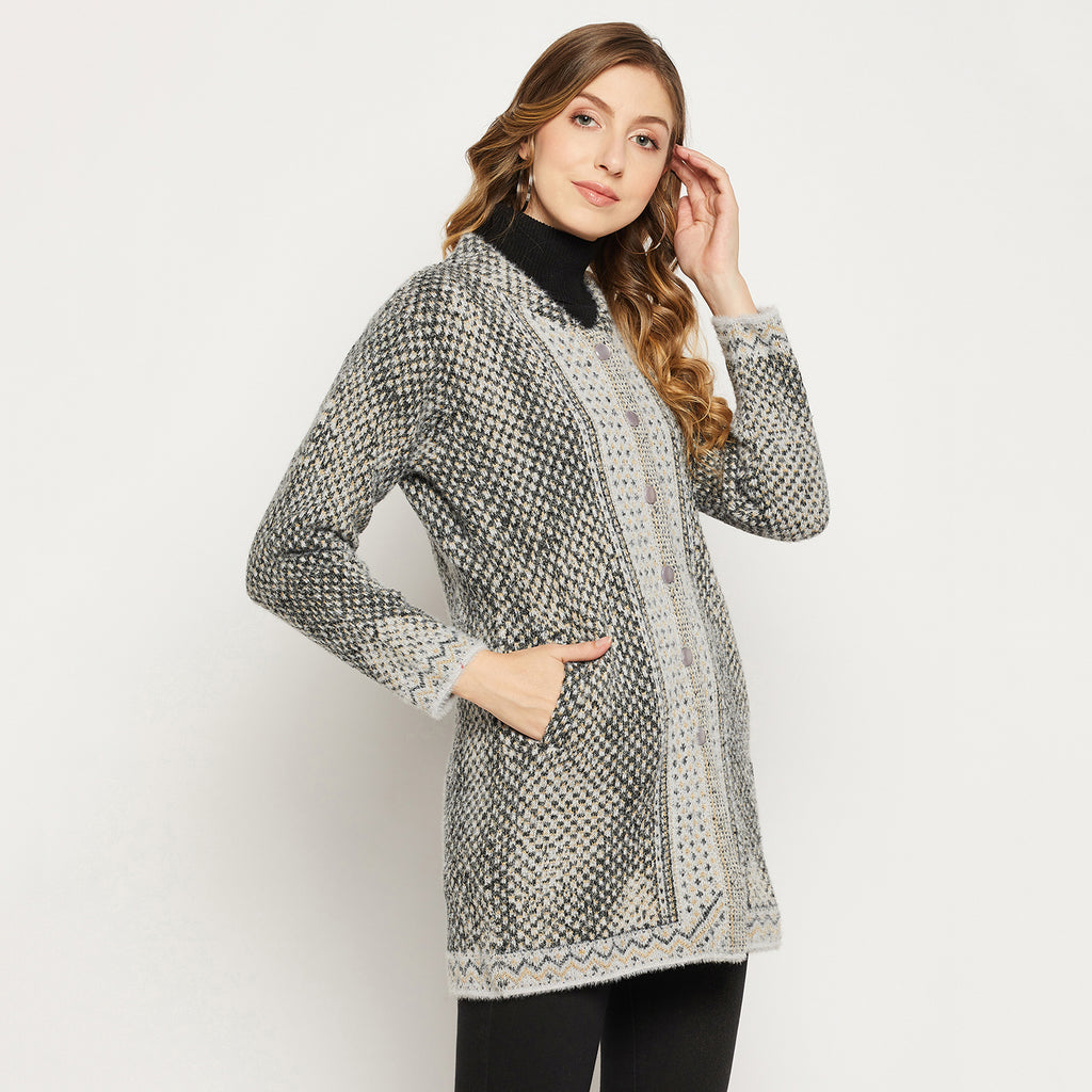 Duke Urban Women Full Sleeve Cardigan (SDS1113)
