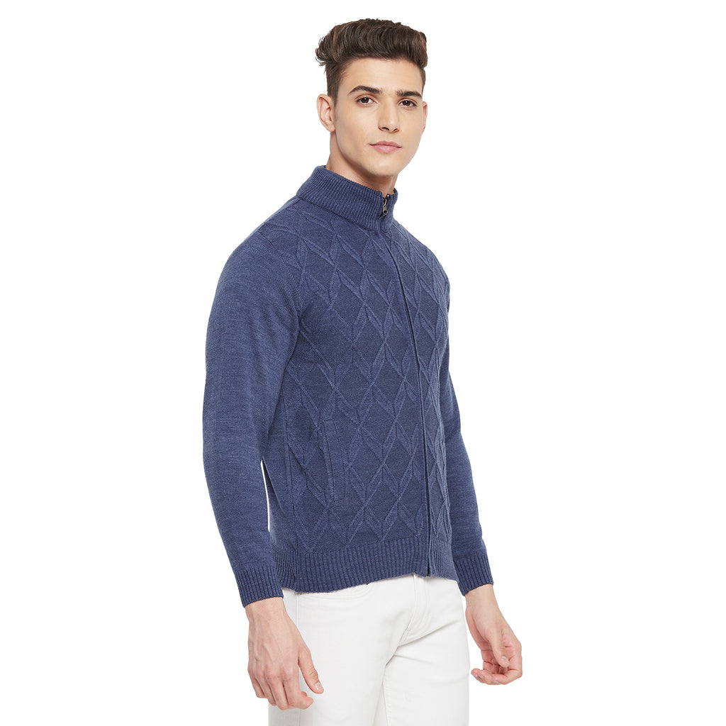 Duke Urban Men Full Sleeve High Neck Sweater (SDS683R)