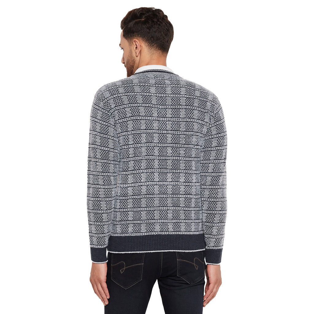 Duke Urban Men Full Sleeve V-Neck Sweater (SDS2068)