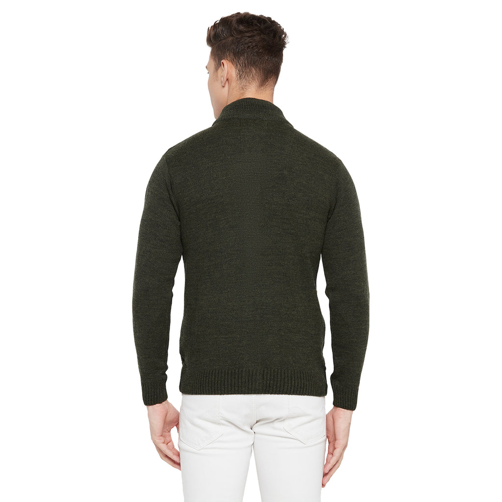 Duke Urban Men Full Sleeve High Neck Sweater (SDS683R)