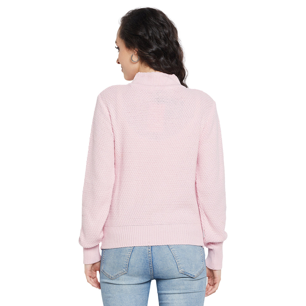 Duke Urban Women Full sleeve High Neck Pullover (SDS992)