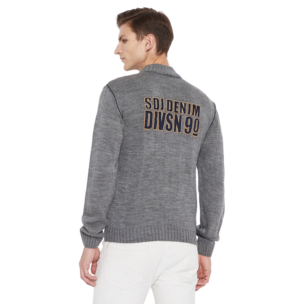 Duke Urban Men Full Sleeve Zipper Sweater (SDS527)