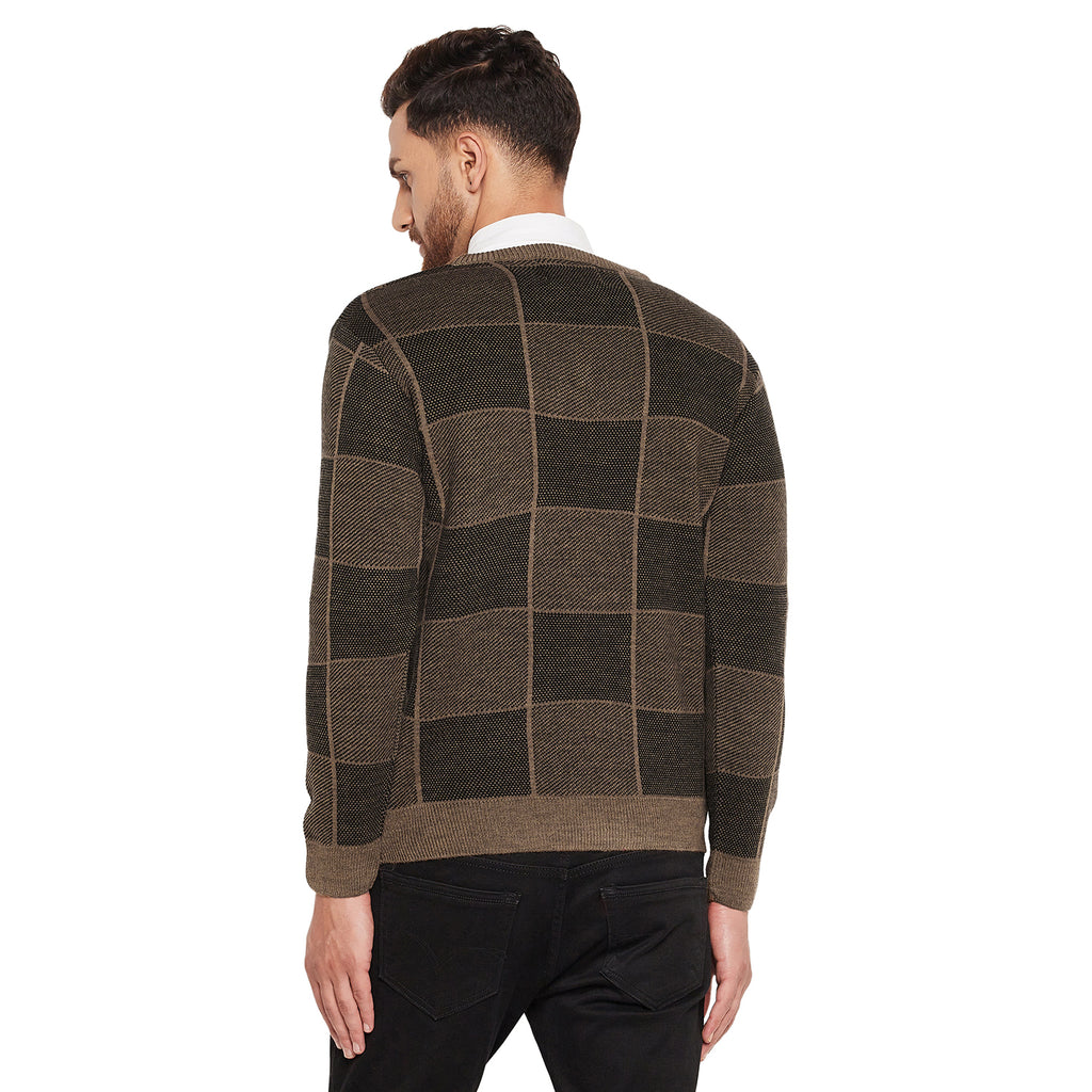 Duke Urban Men Full Sleeve V-Neck Sweater (SDS2053)