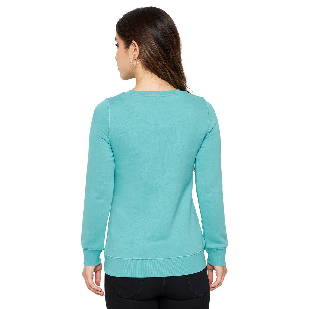 Duke Urban Women Full Sleeve Round Neck Sweatshirt (LFX780)