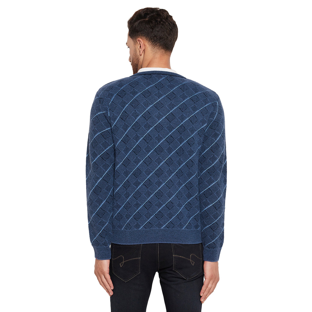 Duke Urban Men Full Sleeve V-Neck Sweater (SDS2052)