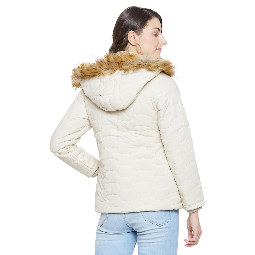 Duke Urban Women Full Sleeve Quilted Jacket (SDZ6692)
