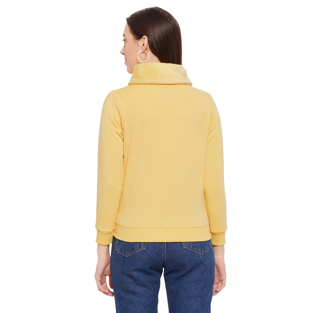 Duke Urban Women Cowl Neck Sweatshirt (LFX758)