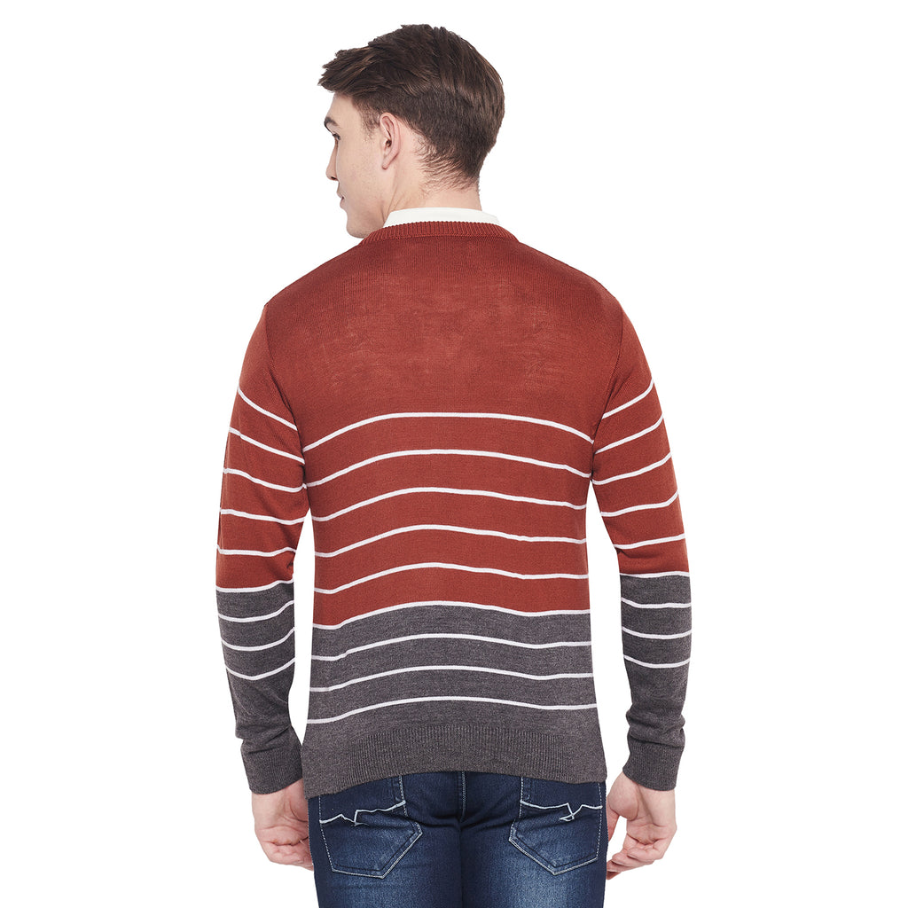 Duke Urban Men Full Sleeve V Neck Sweater (SDS8098)