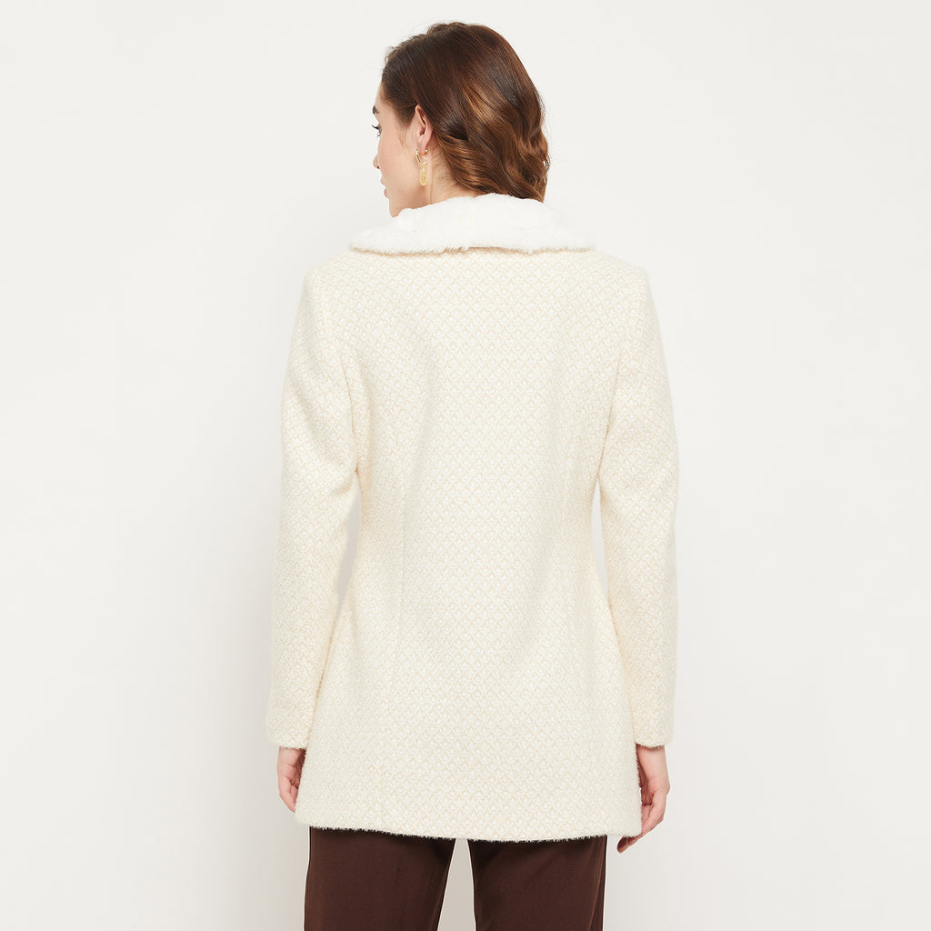 Duke Urban Women Collared Neck Coat (SDZC106)