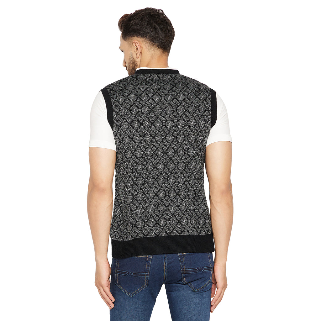 Duke Urban Men Sleeveless Reversible Sweater (SDS2042)