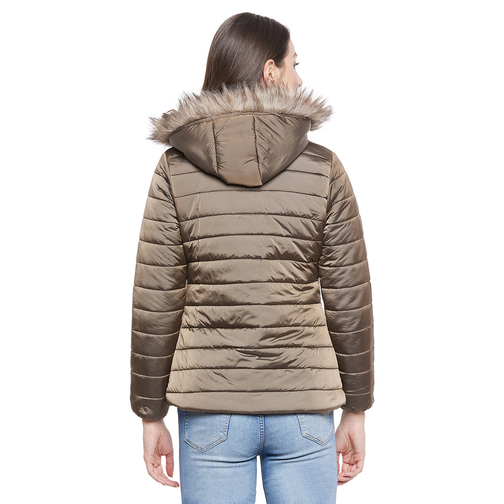Duke Urban Women Full Sleeve Quilted Jacket (SDZ6695)