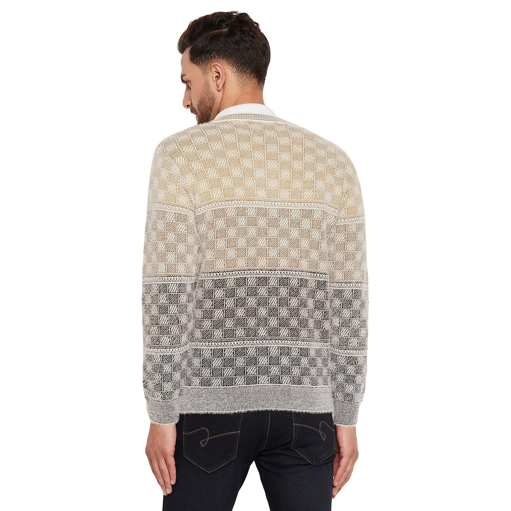 Duke Urban Men Full Sleeve V-Neck Sweater (SDS2063)