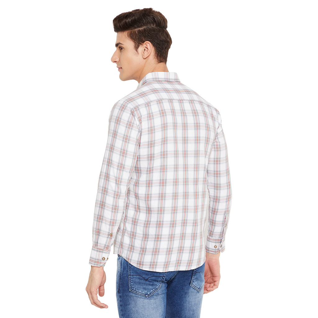 Duke Urban Men Full Sleeve Cotton Shirt (SDO8CKTO)