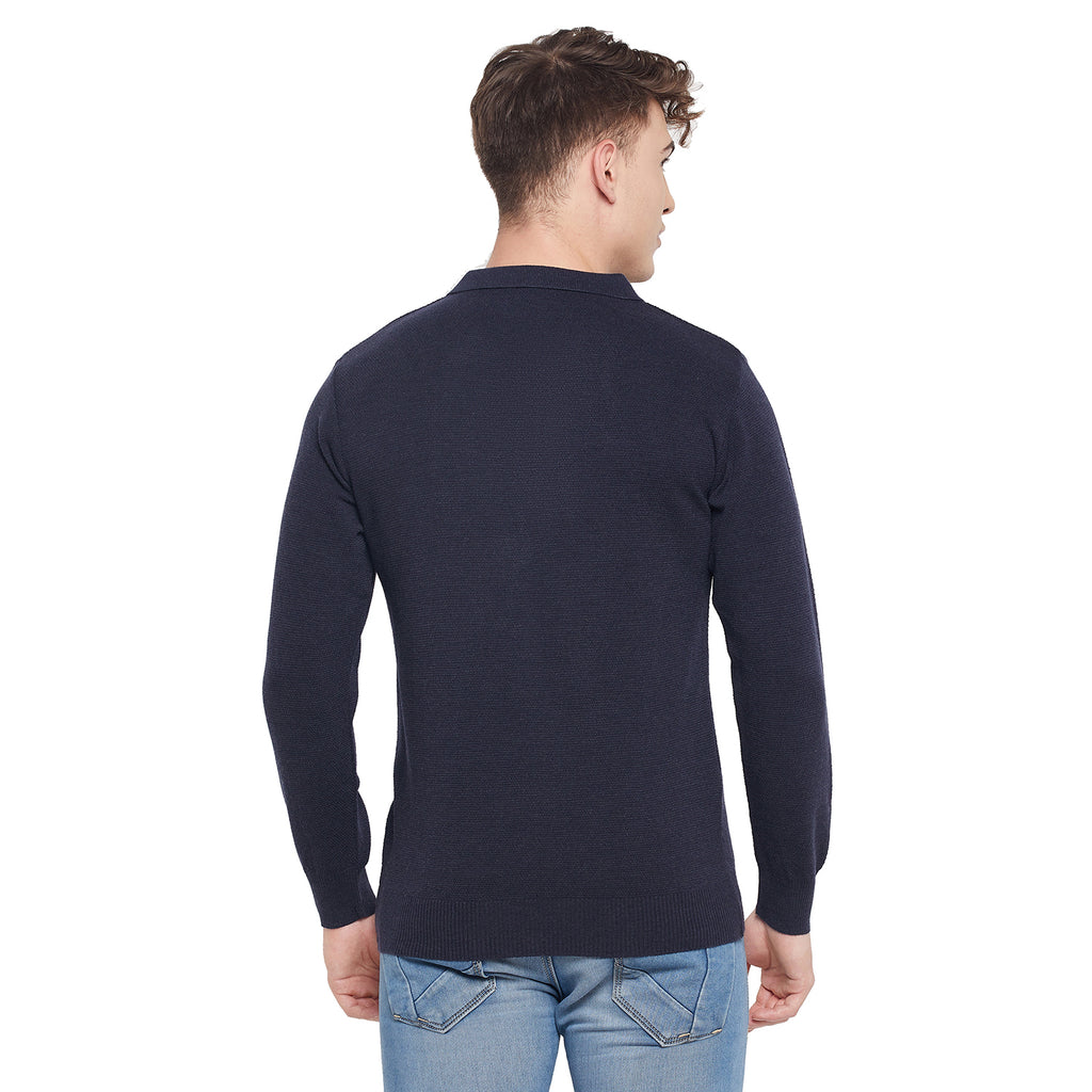 Duke Urban Men Collared Neck Full Sleeve Sweater (SDS711)