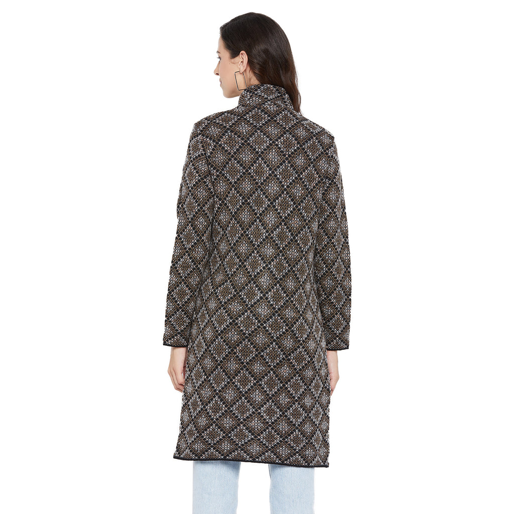 Duke Urban Women Full Sleeve Long Cardigan (SDS959)