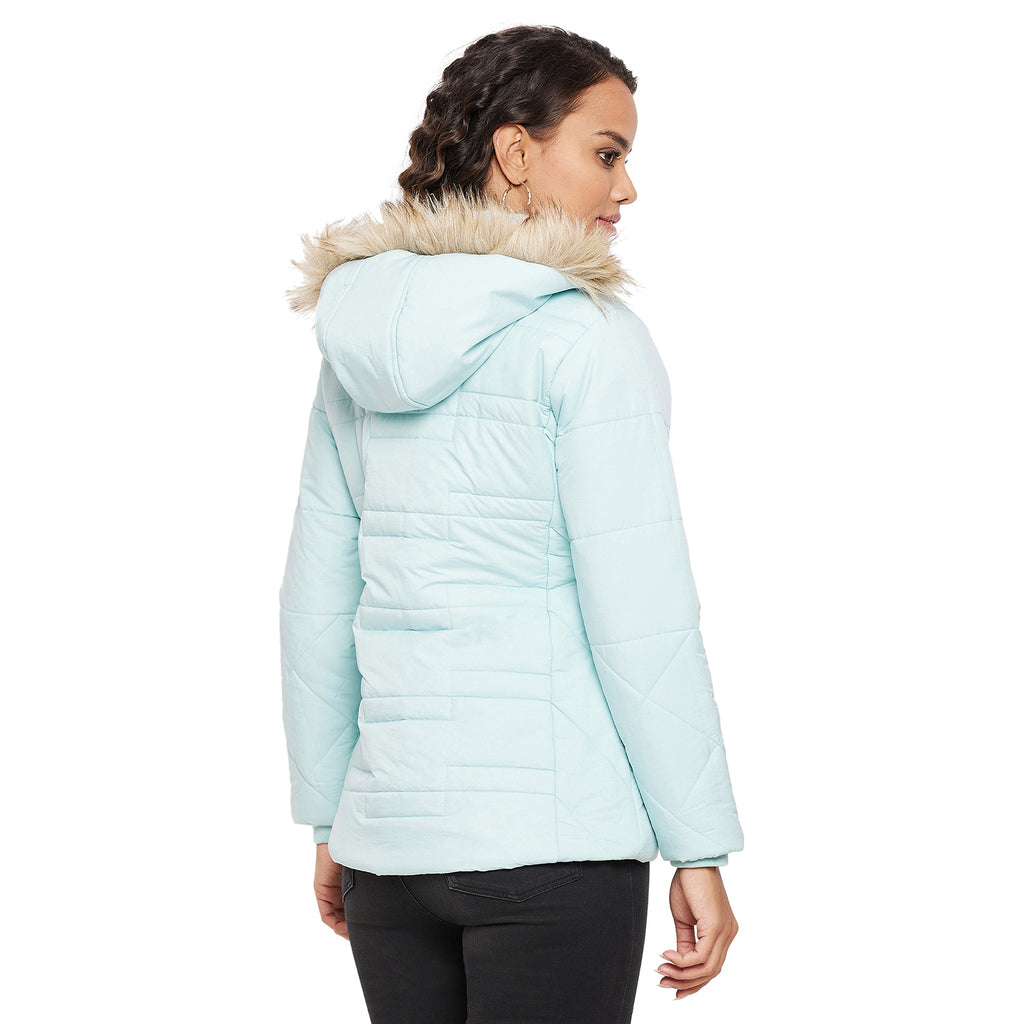 Duke Urban Women Full sleeve Hooded Jacket (SDZ1944)