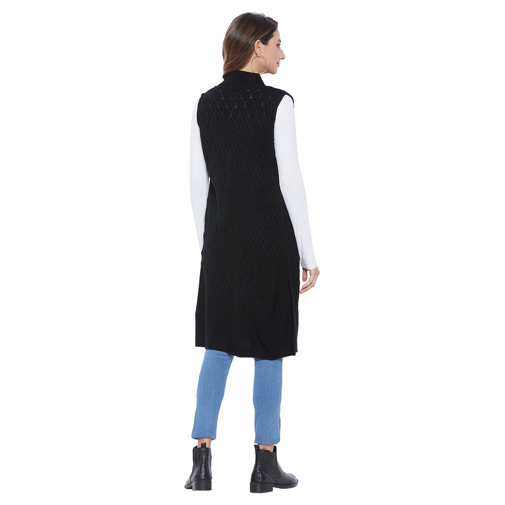 Duke Urban Women Sleeveless Shrug (SDS955)