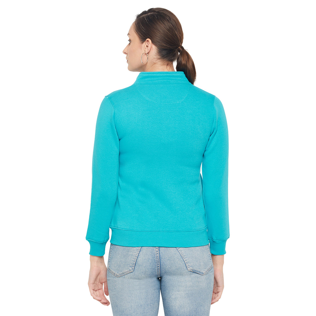 Duke Urban Women Full Sleeve Zipper Sweatshirt (MLFX675)
