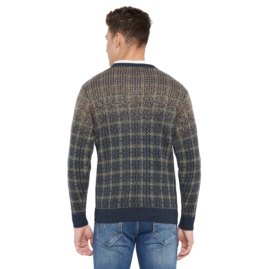 Duke Urban Men Full Sleeve V Neck Sweater (SDS2049)