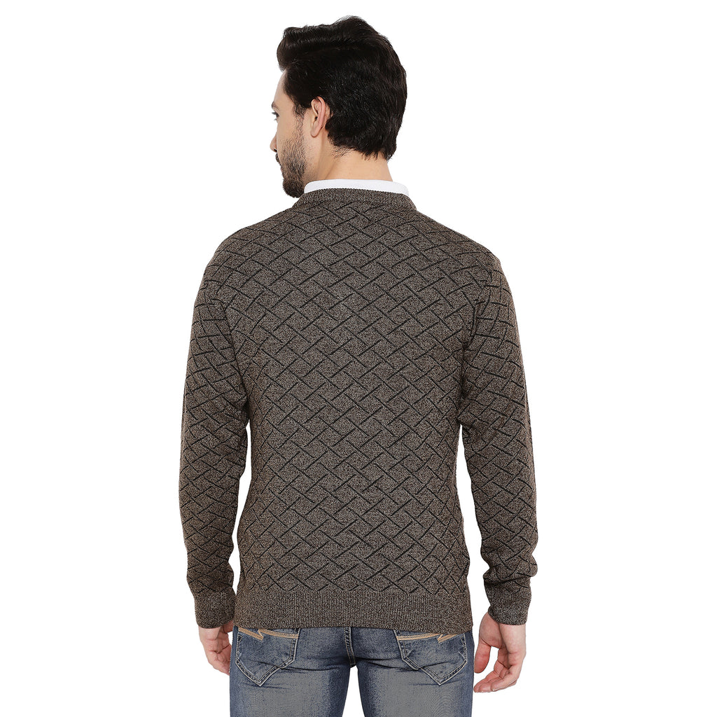 Duke Urban Men Full Sleeve V Neck Sweater (SDS2055)