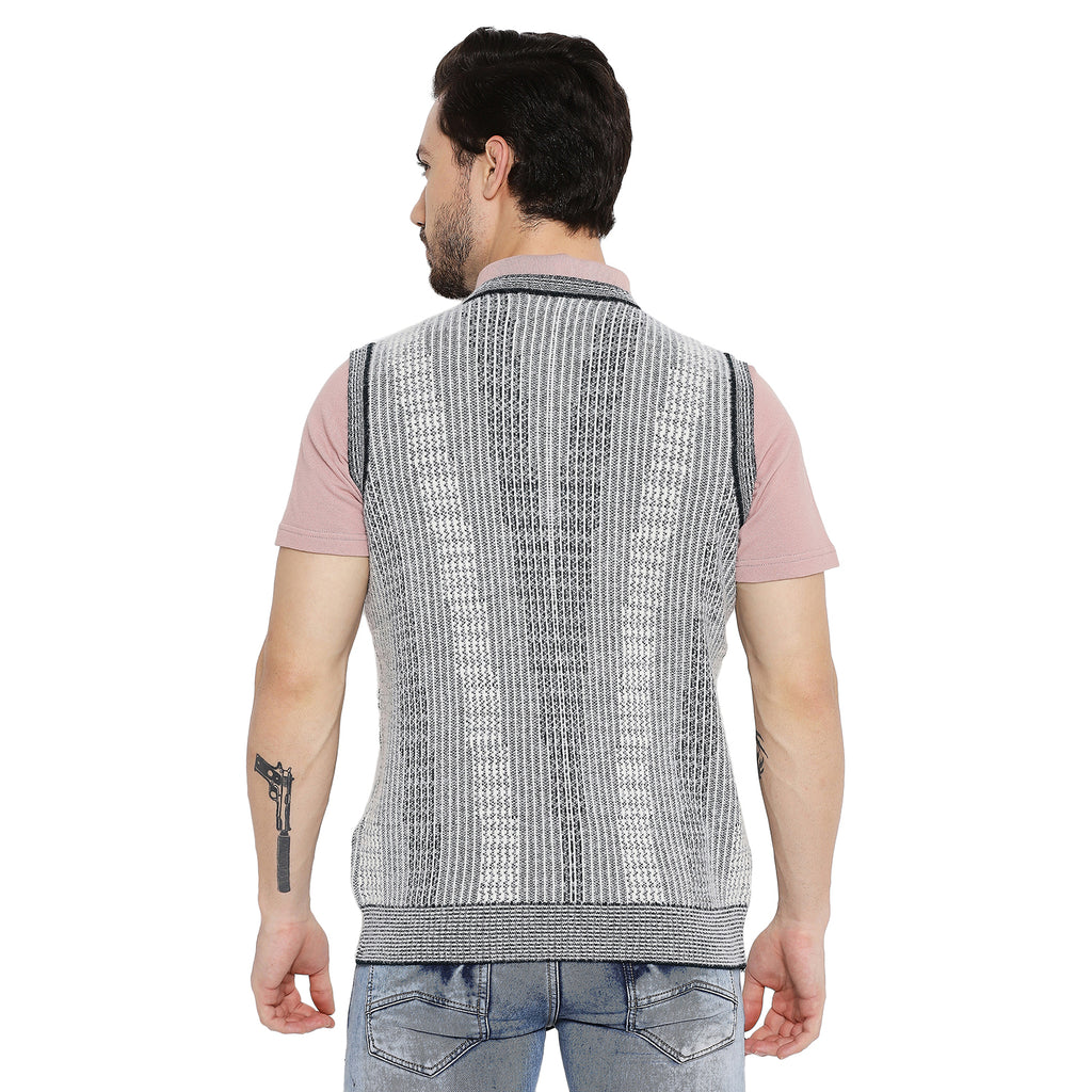 Duke Urban Men Sleeveless V Neck Sweater (SDS2031)