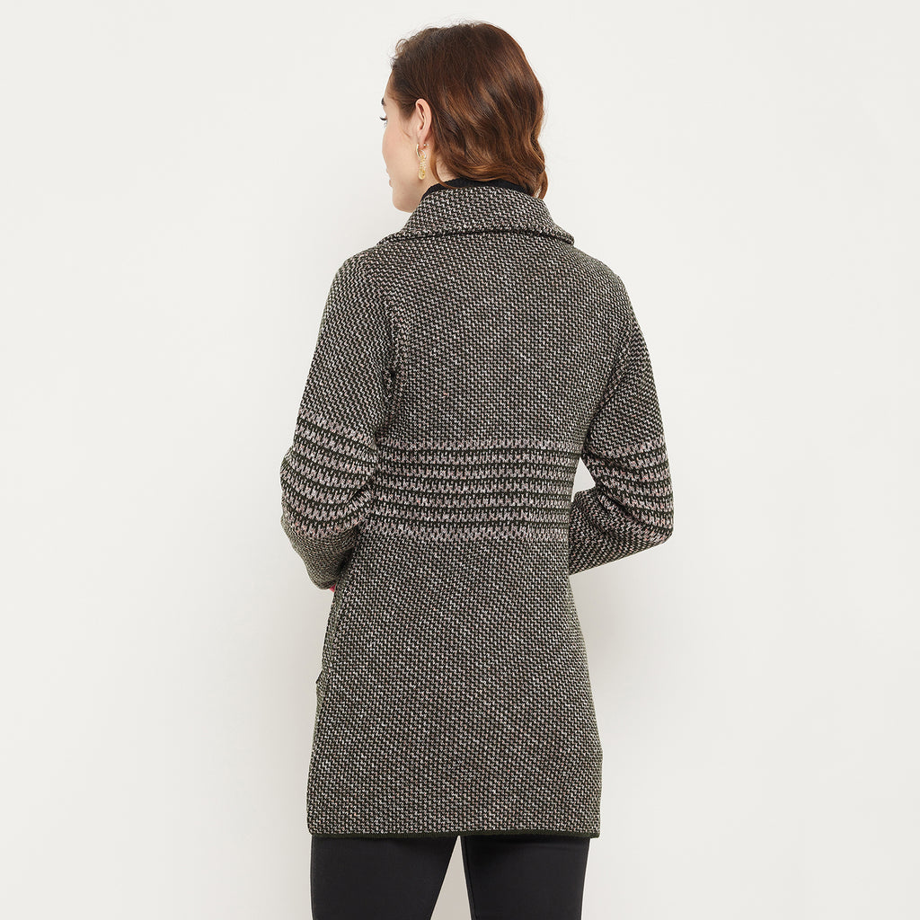 Duke Urban Women Self Design Cardigan (SDS1112)