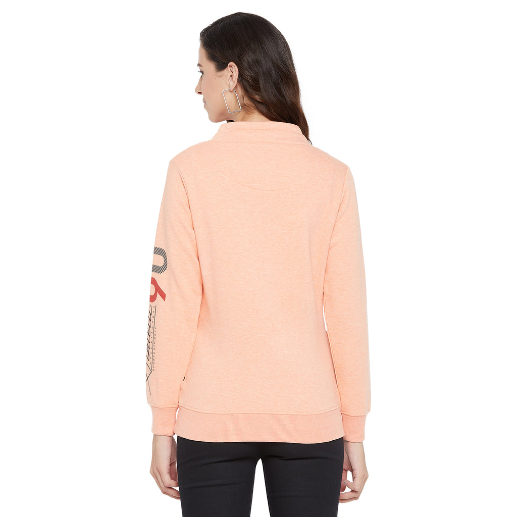 Duke Urban Women Turtle Neck Sweatshirt (LFX792)