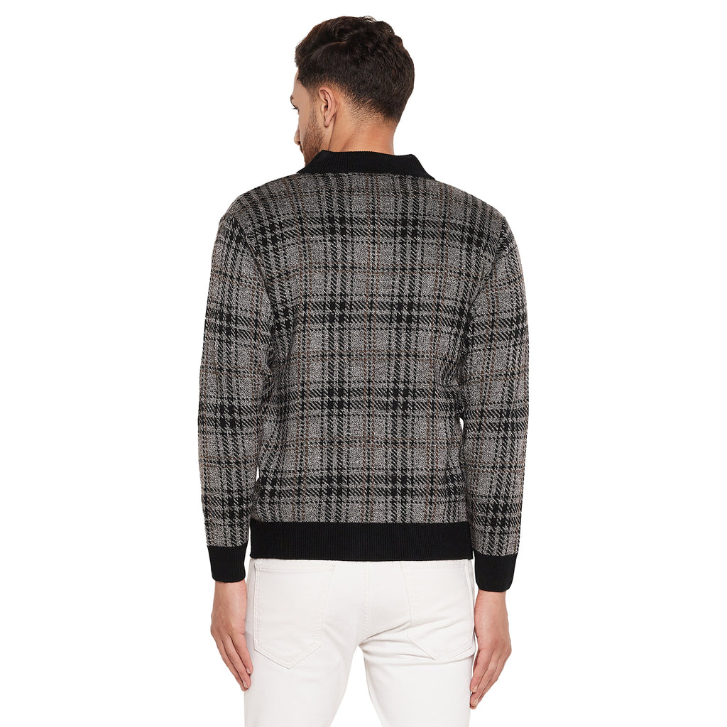 Duke Urban Men Full Sleeve High Neck Sweater (SDS684R)