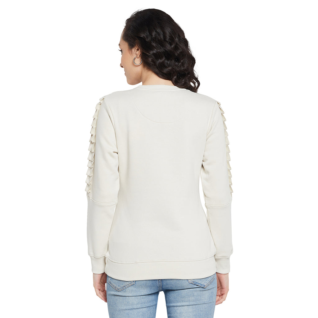 Duke Urban Women Full Sleeve Round Neck Sweatshirt (LFX833)