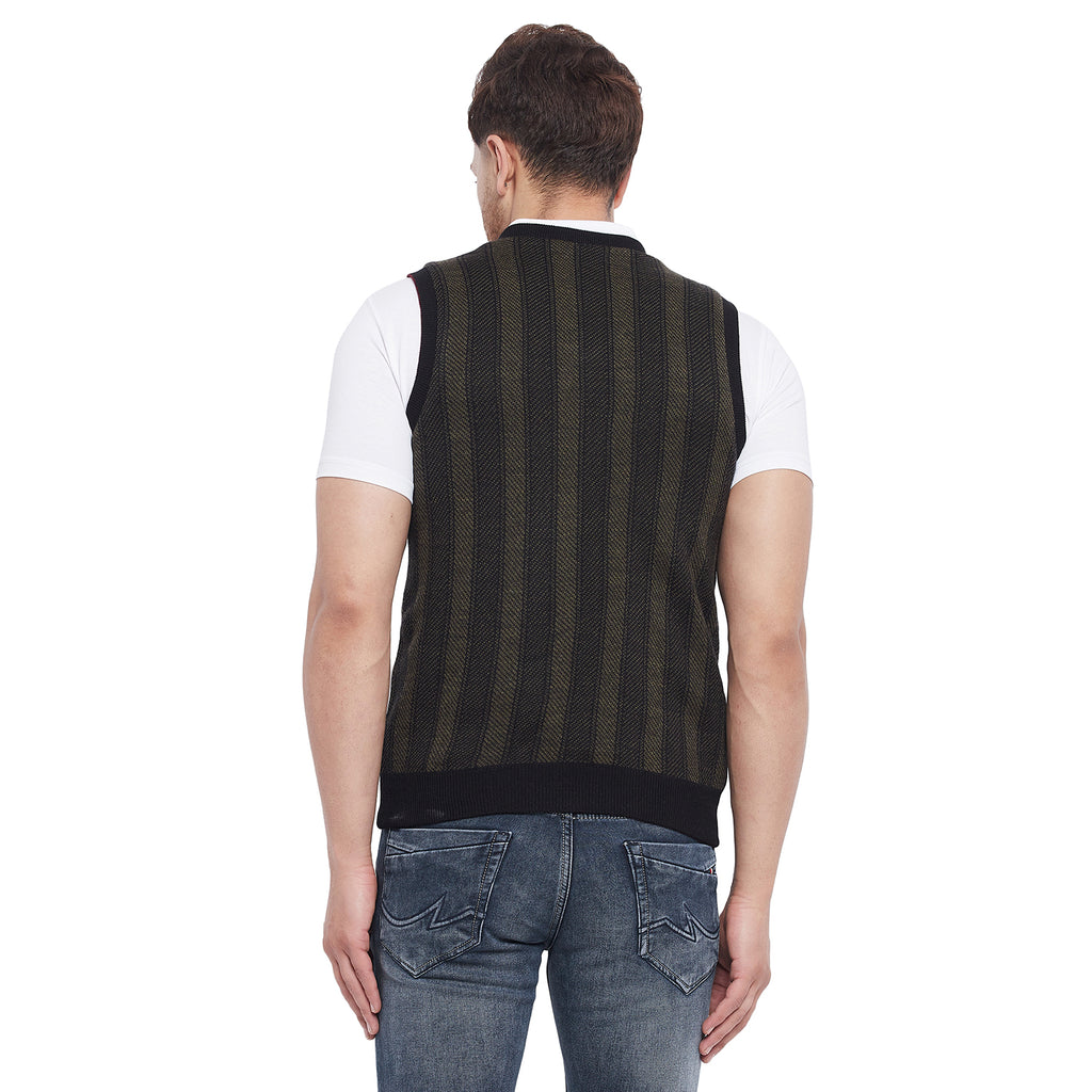 Duke Urban Men Sleeveless Reversible Sweater (SDS717)