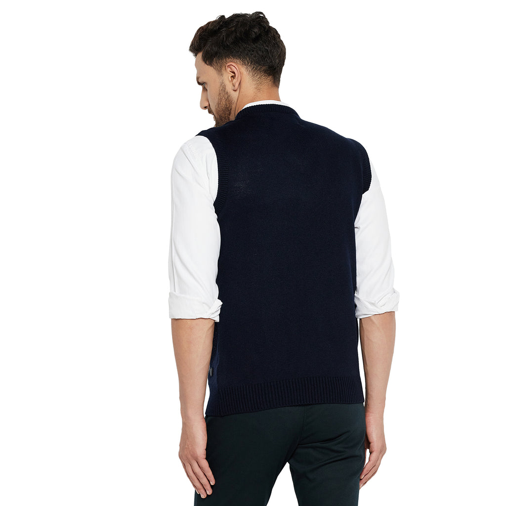 Duke Urban Men Sleeveless V Neck Sweater (SDS2030)