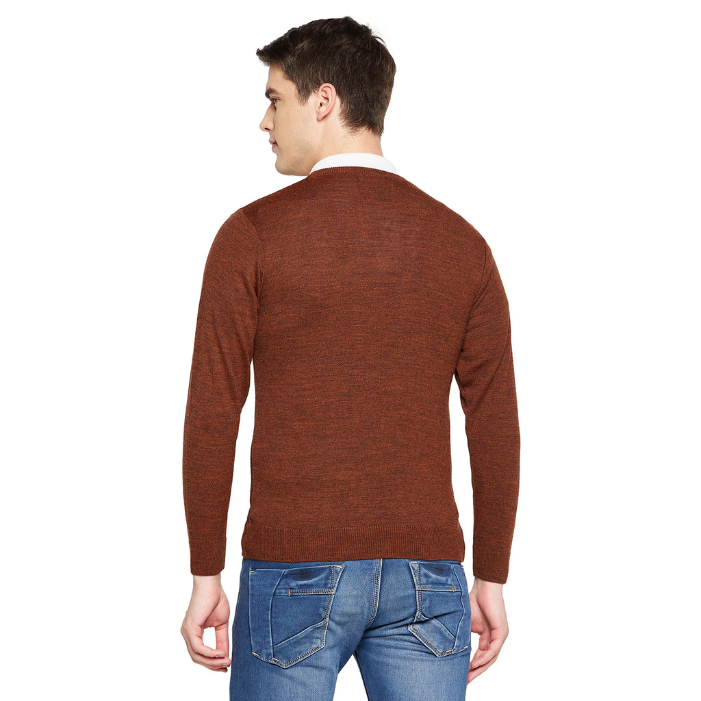 Duke Urban Men Full Sleeve V Neck Sweater (SDS8095)