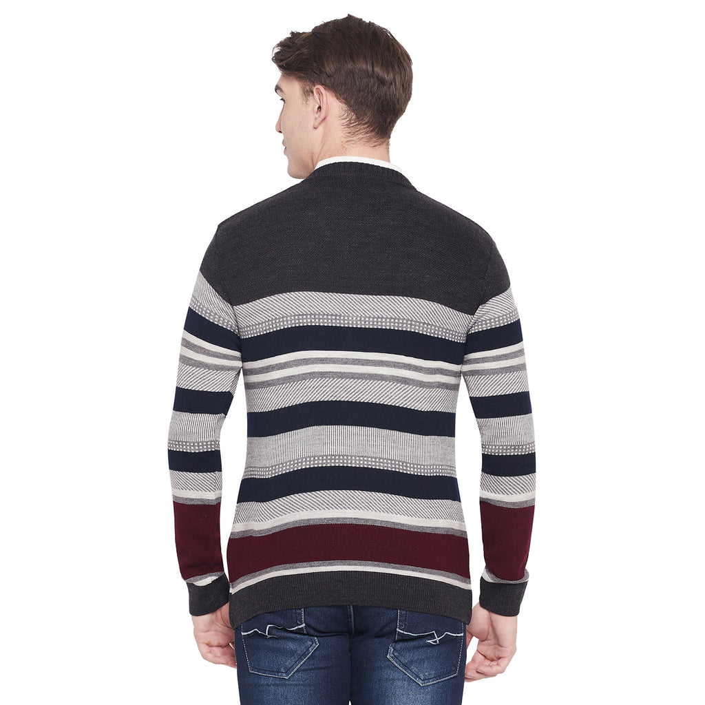 Duke Urban Men Full Sleeve V Neck Sweater (SDS2044)