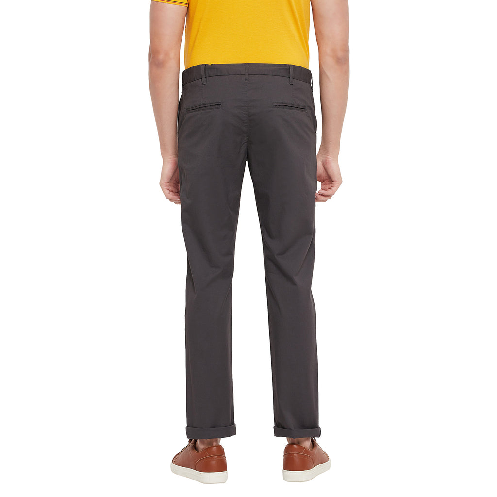 Duke Urban Men Expendable Waist Slim Fit Trousers (SDT4513E)