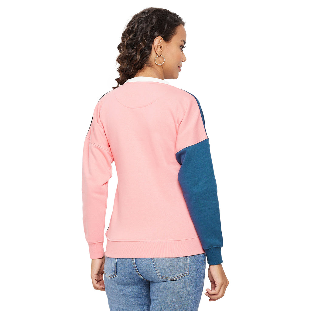 Duke Urban Women Full Sleeve Round Neck Sweatshirt (LFX874)