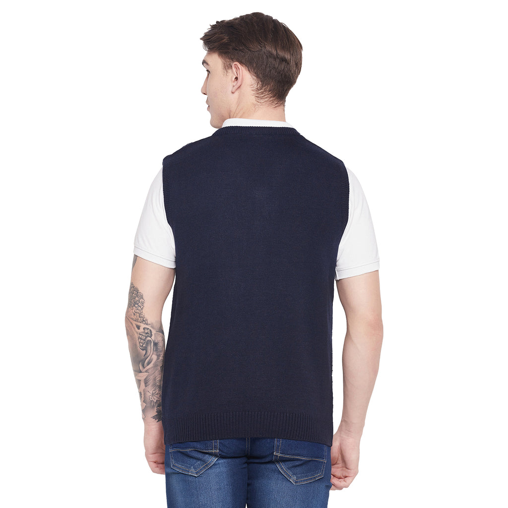 Duke Urban Men Sleeveless V Neck Sweater (SDS2029)