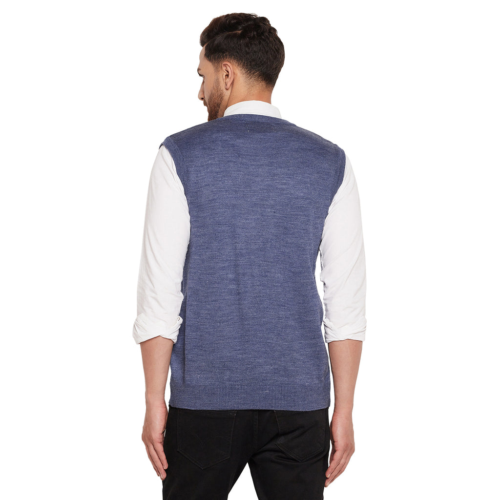 Duke Urban Men Sleeveless V-Neck Sweater (SDS2000)