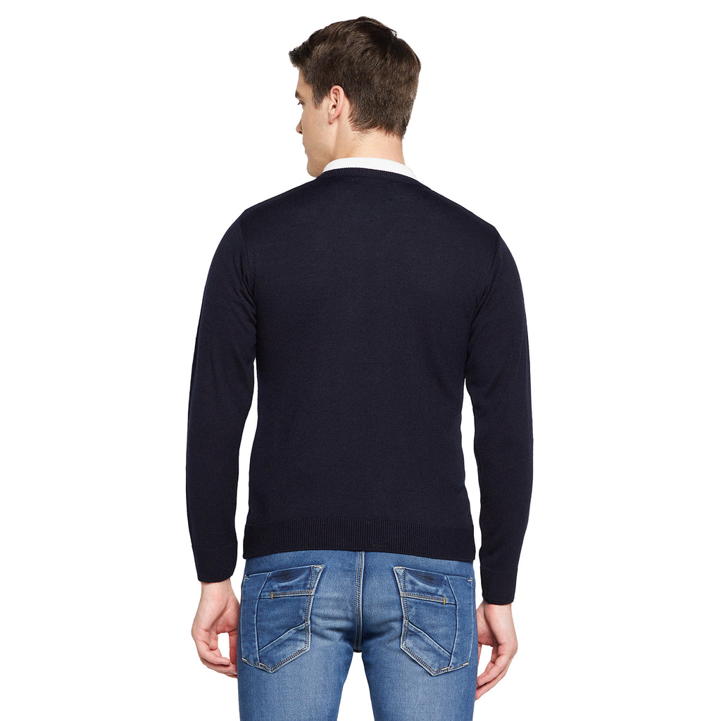 Duke Urban Men Full Sleeve V Neck Sweater (SDS8090)