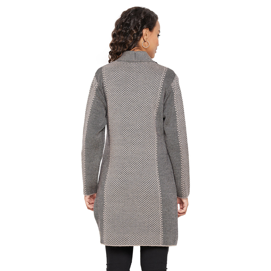 Duke Urban Women Full sleeve V Neck Cardigan (SDS1133)