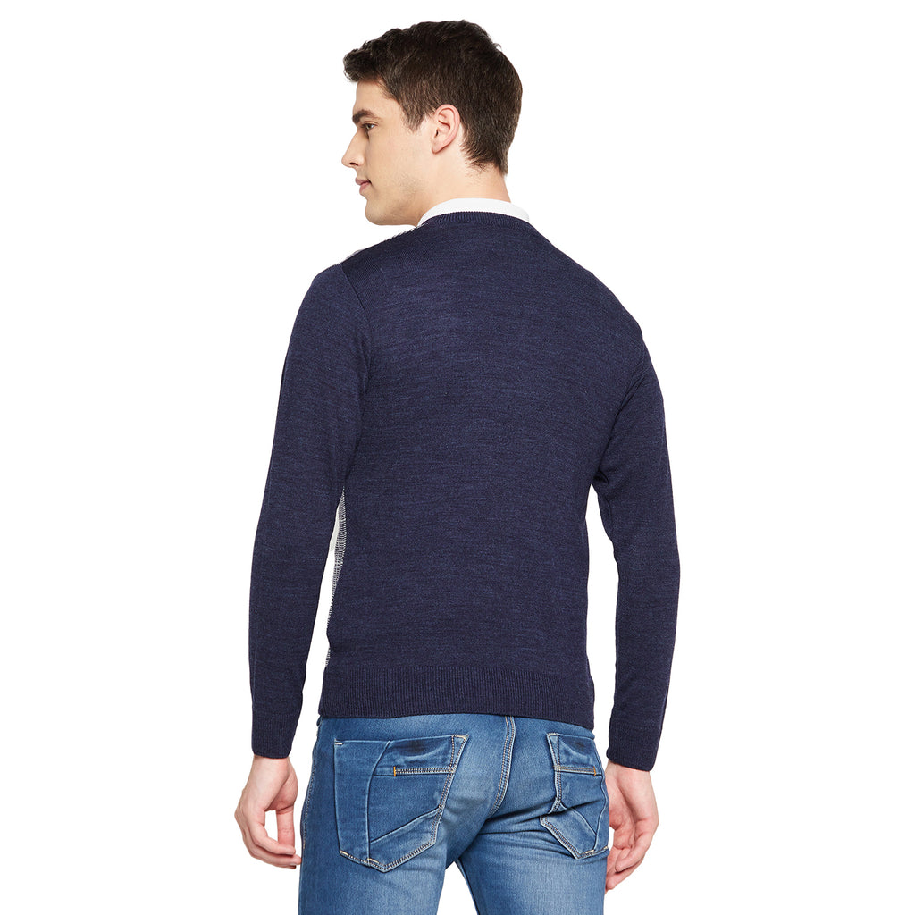 Duke Urban Men Full Sleeve V Neck Sweater (SDS8095)