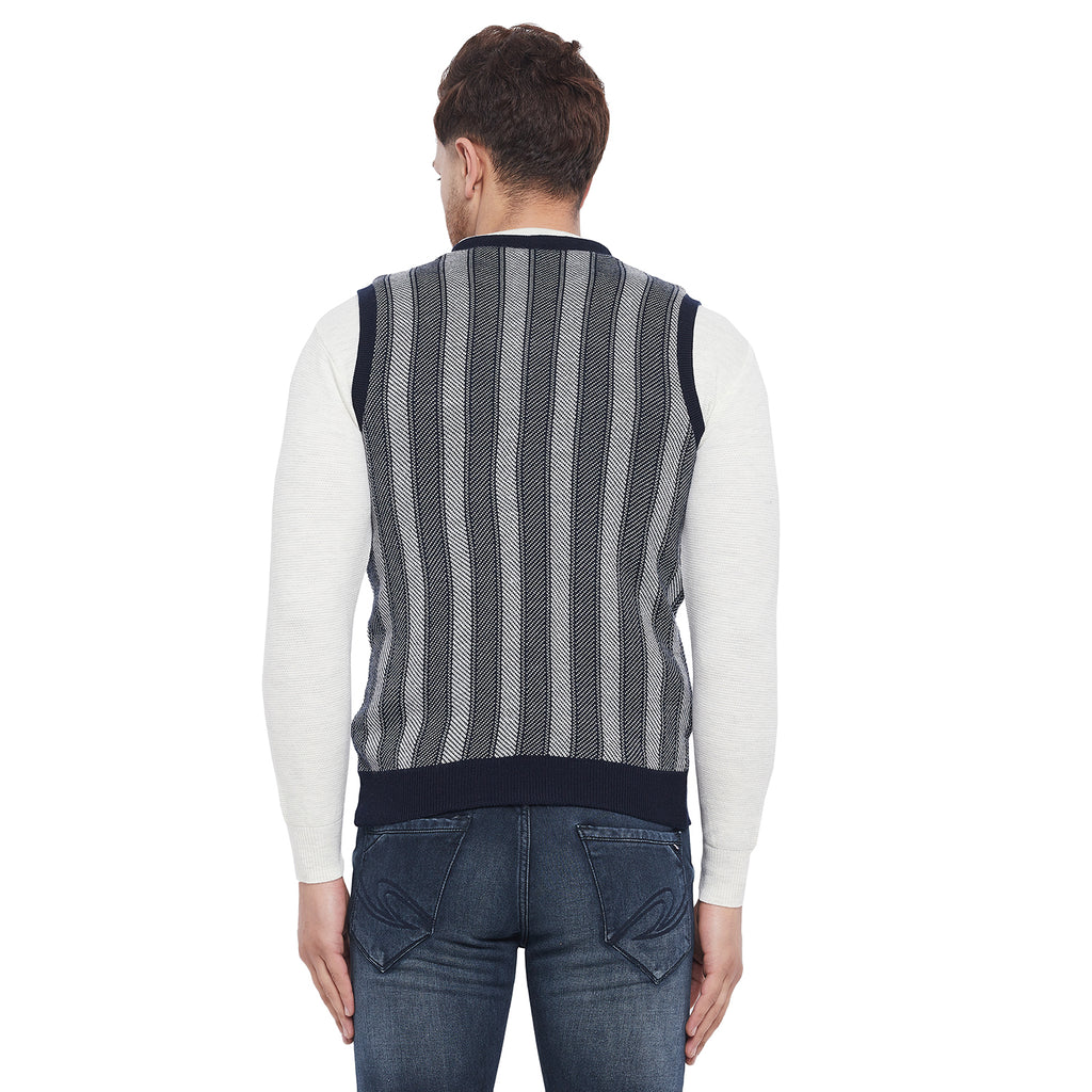 Duke Urban Men Sleeveless Reversible Sweater (SDS717)
