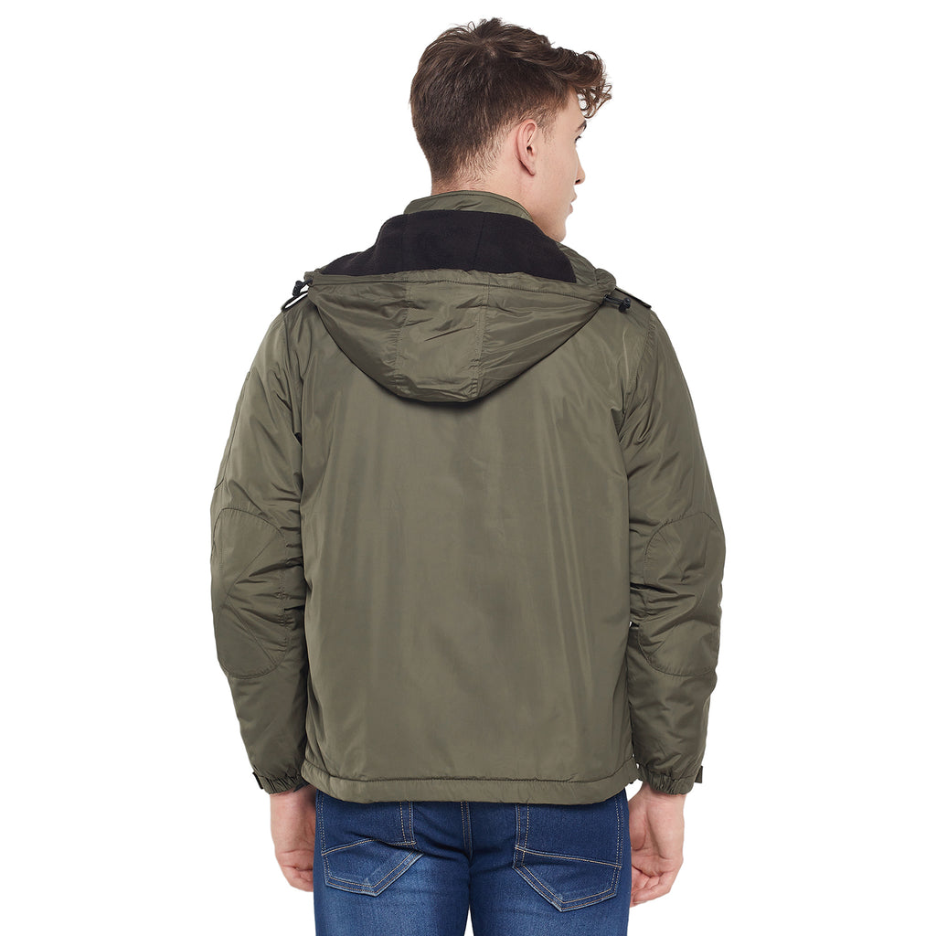 Duke Urban Men Full Sleeve Hooded Jacket (SDZ870)