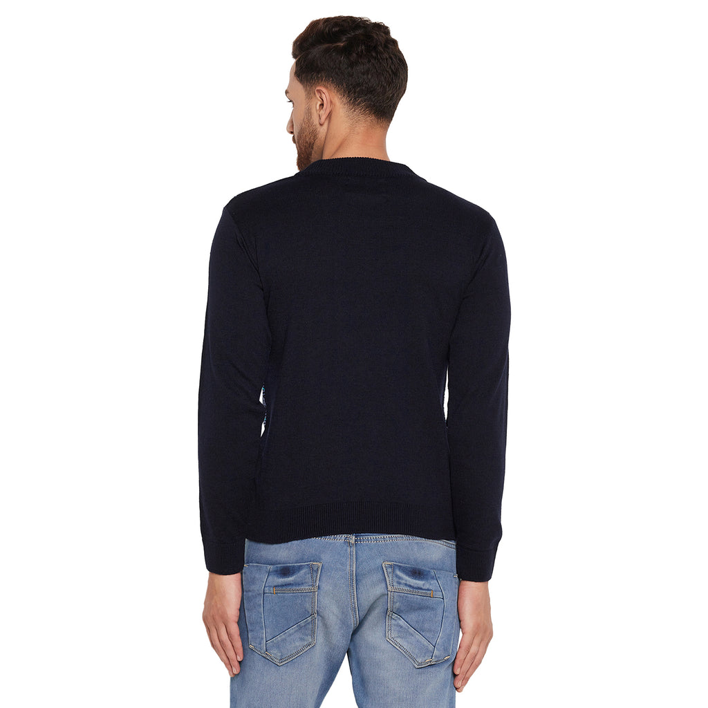 Duke Urban Men Full Sleeve High Neck Sweater (SDS8086)