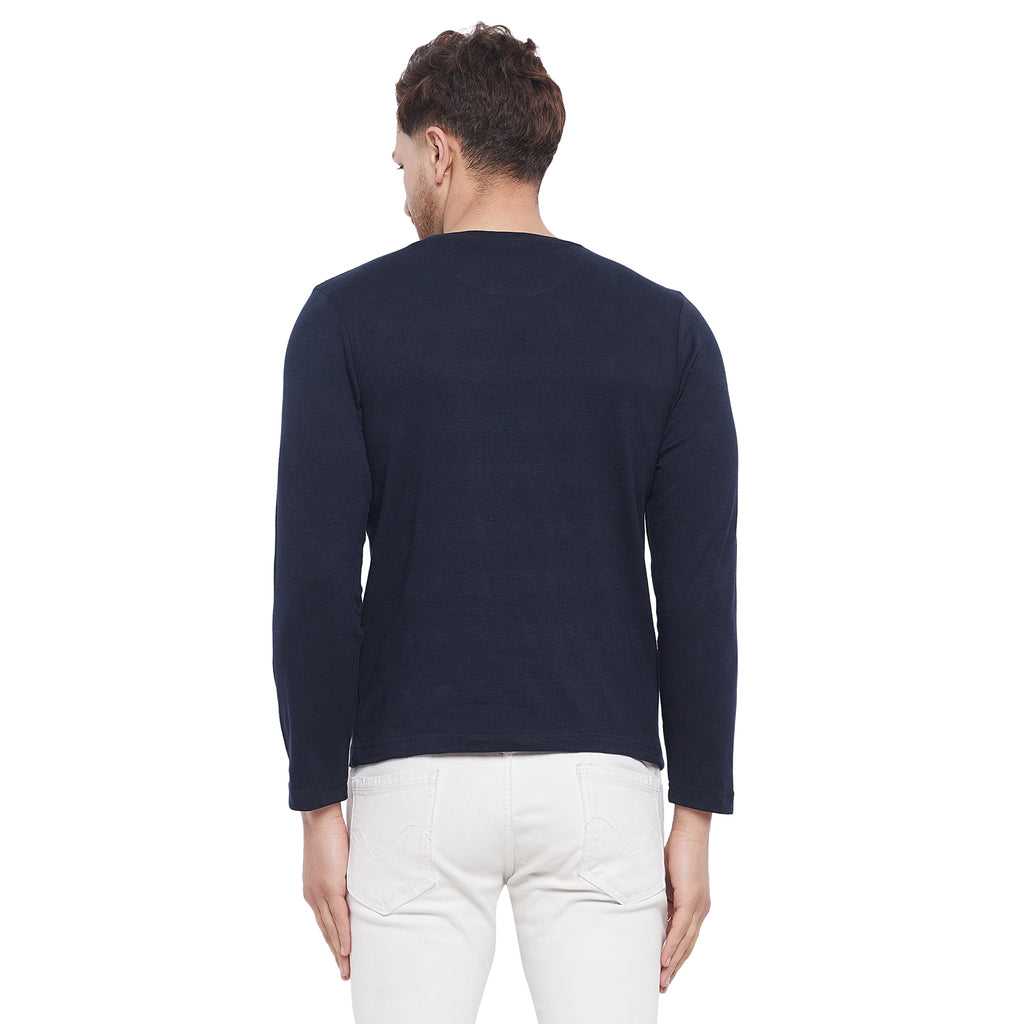 Duke Urban Men Full Sleeve Cotton T-Shirt (LF3929)