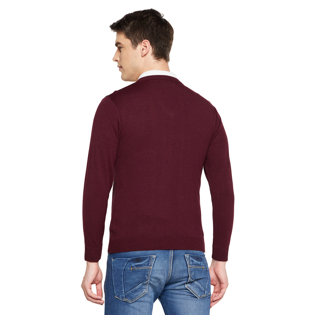 Duke Urban Men Full Sleeve V Neck Sweater (SDS8090)
