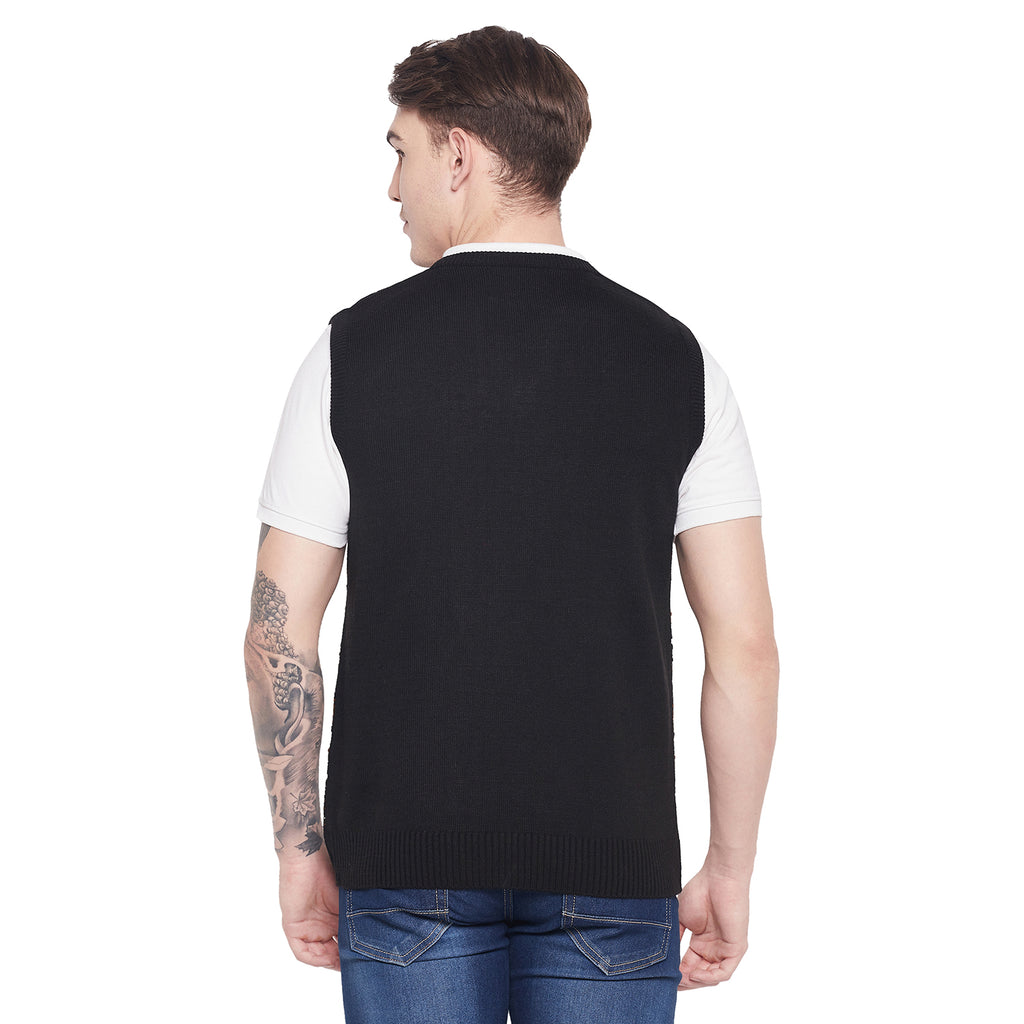 Duke Urban Men Sleeveless V Neck Sweater (SDS2029)