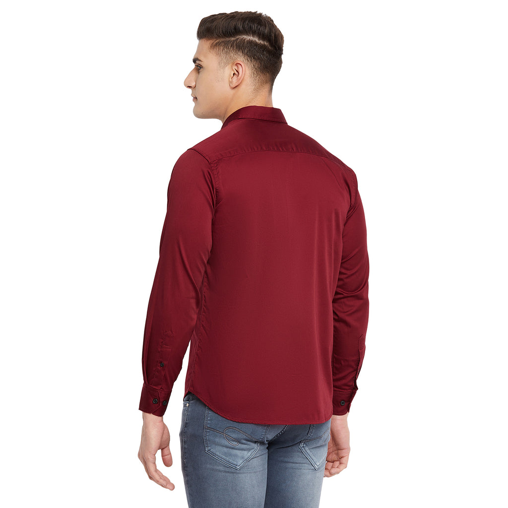Duke Urban Men Full Sleeve  Cotton Shirt (SDO5SATR)