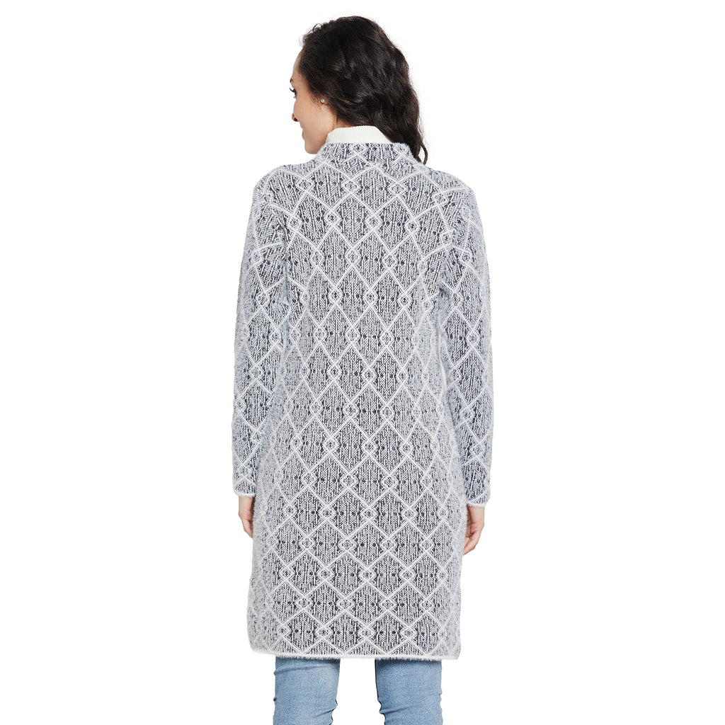Duke Urban Women Full sleeve Round Neck Cardigan (SDS1098)